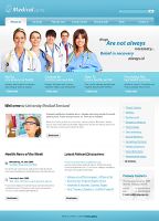 medical and health care web design