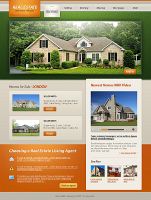 Real estate web page design 